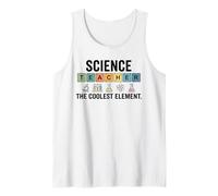 Vintage The Coolest Element Periodic Table Science Teacher Tank Top