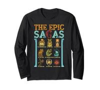 Vintage The Epic Saga Ithaca Odysseus Musical Wisdom Thunder Long Sleeve T-Shirt