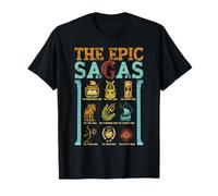 Vintage The Epic Saga Ithaca Odysseus Musical Wisdom Thunder T-Shirt