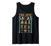Vintage The Epic Saga Ithaca Odysseus Musical Wisdom Thunder Tank Top