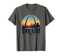 Vintage The Lou Established Retro St Louis T-Shirt
