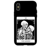 Vintage The Lovers Tarot Card Goth Valentines Day Halloween Case for iPhone X/XS