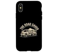 Vintage The Road Saver Tow Truck Driver Case for iPhone X/XS