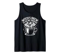 Vintage The Witches Brew Coffee Lovers Shirt On Halloween Tank Top