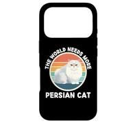Vintage The World Needs More Persian Cat Retro Cats Lover Case for iPhone 17 Pro