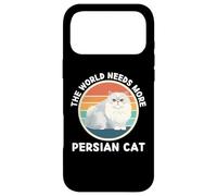 Vintage The World Needs More Persian Cat Retro Cats Lover Case for iPhone 17 Pro Max