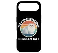 Vintage The World Needs More Persian Cat Retro Cats Lover Case for iPhone Air