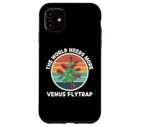 Vintage The World Needs More Venus Flytrap Plant Lover Case for iPhone 11