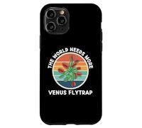 Vintage The World Needs More Venus Flytrap Plant Lover Case for iPhone 11 Pro