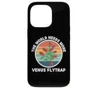 Vintage The World Needs More Venus Flytrap Plant Lover Case for iPhone 13 Pro