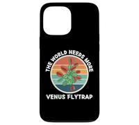Vintage The World Needs More Venus Flytrap Plant Lover Case for iPhone 13 Pro Max