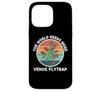Vintage The World Needs More Venus Flytrap Plant Lover Case for iPhone 14 Pro Max
