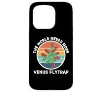 Vintage The World Needs More Venus Flytrap Plant Lover Case for iPhone 15 Pro