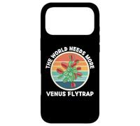 Vintage The World Needs More Venus Flytrap Plant Lover Case for iPhone 17 Pro Max