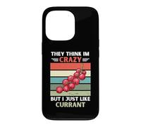 Vintage They Think Im Crazy But I Just Like Currant Lover Case for iPhone 13 Pro
