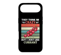 Vintage They Think Im Crazy But I Just Like Currant Lover Case for iPhone Air