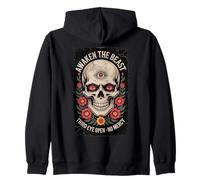 Vintage Third, Eye Opened Spiritual, Awakening Zip Hoodie