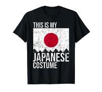 Vintage This Is My Japanese Flag Costume for Halloween T-Shirt