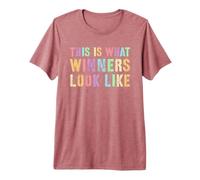 Vintage This What Winners Look Like Competition Game Day Premium T-Shirt
