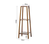 Vintage Tiered Indoor Plant Stand Solid Wood Display Shelf