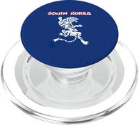 Vintage Tiger Graphic Hangul South Korea Traditional Art PopSockets PopGrip for MagSafe