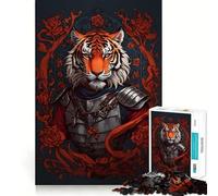 Vintage Tigers Jigsaw Puzzle 1000 Recall Fun Play Advanced Laser Cutting Tech Holiday Indoor Entertainment Toy (50x75cm)
