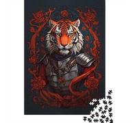 Vintage Tigers Jigsaw Puzzle for Adults, 1000 Pieces, 38x26cm/1000pcs, Screen-Free Activity, Weekend Downtime And Time at Home