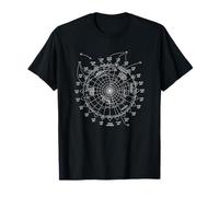 Vintage Time Zone World Map Shirt - Retro Timezone Geography T-Shirt