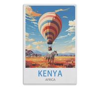 Vintage Tin Painting Metal Retro Signs, Home Wall Decorations Poster Plaque for Pub Bar Club Cafe Kitchen RestaurantsKenya Africa15x30cm（6x12 Zoll）A570