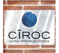 Vintage Tin Sign Novelty Ciroc Vodka Logo Bar Pub Mancave Plaque Man Cave Sign for Home Cave Garage bar Country Club Wall Decoration Metal Sign 8x12 Inch
