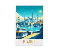 Vintage Tin Signs Istanbul Turkey Funny Vintage Metal Sign Plaqu Poster Wall Art Pub Bar Kitchen Garden Bathroom Home Decor 30x40cm