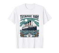 Vintage Titanic Remembrance Day Design T-Shirt