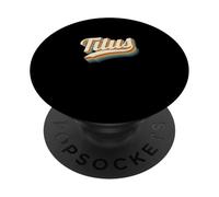 Vintage Titus Personalized Name Titus PopSockets Adhesive PopGrip
