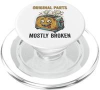 Vintage Toaster Original Parts Mostly Broken Humor PopSockets PopGrip for MagSafe