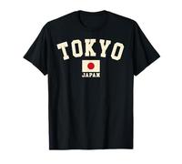 Vintage Tokyo Japan Japanese Flag Souvenir Retro Graphic T-Shirt