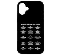 Vintage Top Secret German UFO Graphic Case for iPhone 16 Plus