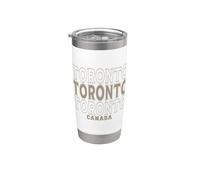 Vintage Toronto Canada Stainless Steel Insulated Tumbler