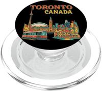Vintage Toronto Canada Travel Souvenir City Tourist Gift PopSockets PopGrip for MagSafe