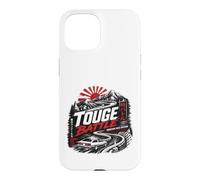 Vintage Touge Battle Japanese Mountain Pass JDM Racing Case for iPhone 15
