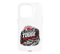 Vintage Touge Battle Japanese Mountain Pass JDM Racing Case for iPhone 15 Pro