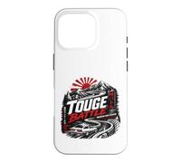 Vintage Touge Battle Japanese Mountain Pass JDM Racing Case for iPhone 16 Pro