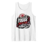 Vintage Touge Battle Japanese Mountain Pass JDM Racing Tank Top