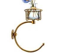 Vintage Towel Ring - Rustic Wall Organizer, Rustproof Bathroom Accessories for Home, Vanity, Shower, Kitchen, Candle Organizing | Metal Towel Holder, Classic Vintage Design