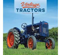 Vintage Tractors Calendar 2026 by Unknown Author | 2025