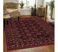 Vintage Traditional Rugs Luxury Oriental Design Large Carpets for Living Room Bedroom Hallway Runner Floor Mat (240 x 320 cm), Red