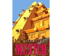Vintage Travel Mexico City A4/A3 Wall Art Deco Poster Print (A3)