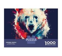 Vintage Travel Poster 1000-Piece Puzzle - A Stylish Jigsaw for Adults & History-Buff Teens. Sophisticated Art Deco Design Makes for A Challenging And Decorative Finished Piece.