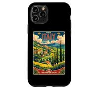 Vintage Travel Poster Italy Souvenir Tuscany Umbria Sicily Case for iPhone 11 Pro
