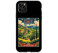Vintage Travel Poster Italy Souvenir Tuscany Umbria Sicily Case for iPhone 11 Pro Max