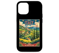 Vintage Travel Poster Italy Souvenir Tuscany Umbria Sicily Case for iPhone 12/12 Pro